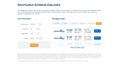 Desktop Screenshot of amortization-calc.com