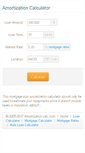 Mobile Screenshot of amortization-calc.com